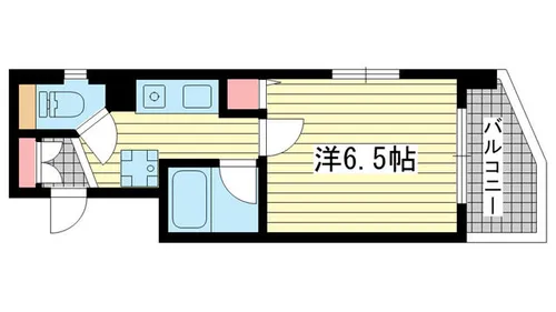クロワートル二宮【405号室】の間取り