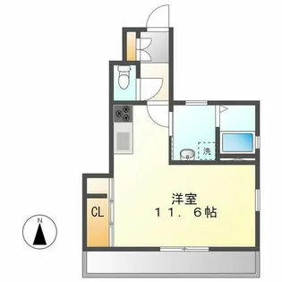 エントピアヤダⅢ【1階】の間取り