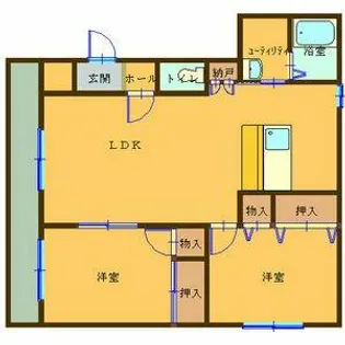 FINE6・8【2階】の間取り