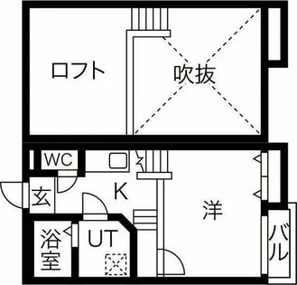 Creo荒子弐番館【1階】の間取り
