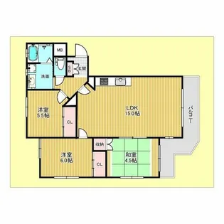 アビタグランデ【2階】の間取り