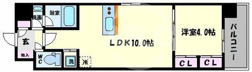 ヴェルテックス【2階】の間取り