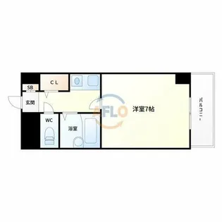 リアライズ西淡路【1階】の間取り