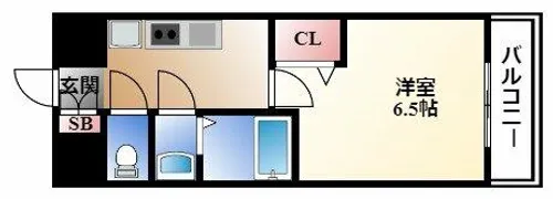 プレサンス鶴舞ファースト【11階】の間取り