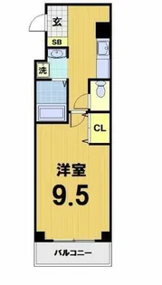 PAL西円町【5階】の間取り