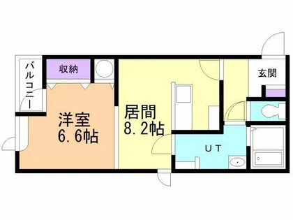 L・INFINITY【1階】の間取り
