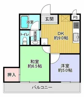 OSAKA平成【2階】の間取り