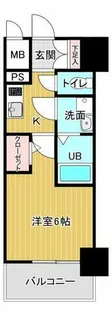 エスリード長居公園PARK AVENUE【1403号室】の間取り