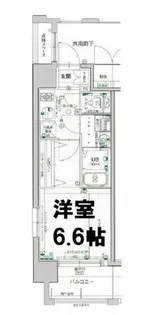 エスリード谷町六丁目【5階】の間取り