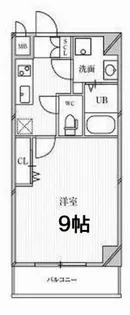 グランシエール都島【9階】の間取り