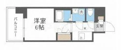 エスリード天王寺町北【9階】の間取り