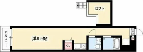 joule則武【4階】の間取り