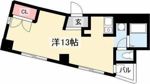 クレセール花の木【2階】の間取り