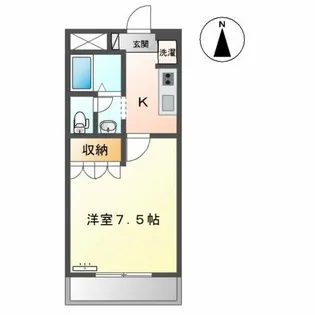 エクセレンス【1階】の間取り