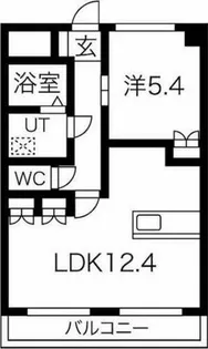 スカイウイング【2階】の間取り