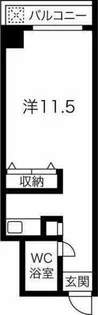 セリバテール山田南【2階】の間取り
