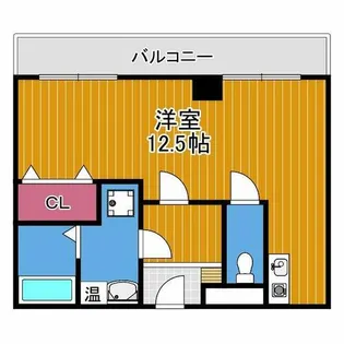 Grow Gold【3階】の間取り