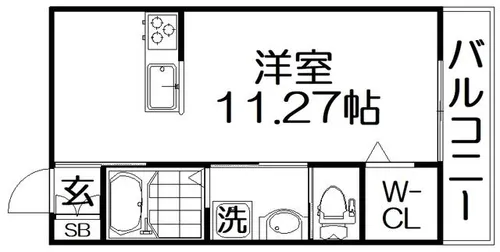 En soleil【1階】の間取り