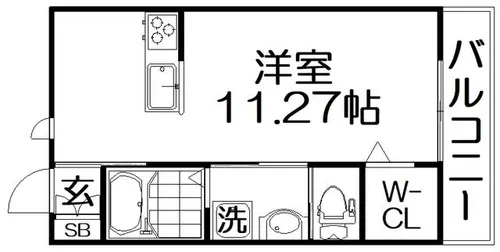 En soleil【1階】の間取り