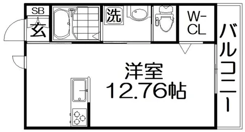 En soleil【1階】の間取り
