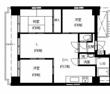 アルテハイム天六Ⅱ【8階】の間取り