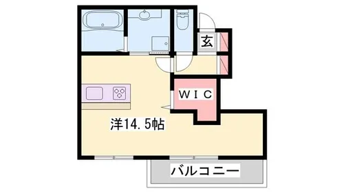 タウンさら2【1階】の間取り