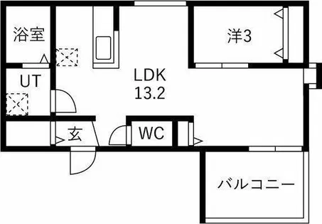 リトリート氷室【2階】の間取り