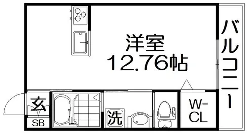 En soleil【3階】の間取り