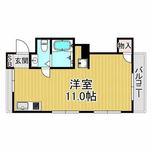Oyamaマンション【3階】の間取り