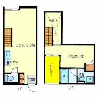 villapastorale【1階】の間取り