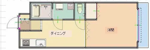 アメニティⅡ【1階】の間取り
