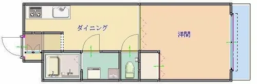 アメニティⅡ【2階】の間取り