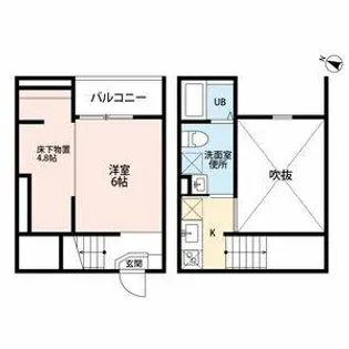 Breeze Residence Moriya【101号室】の間取り