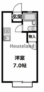 ポケットハウス【1階】の間取り