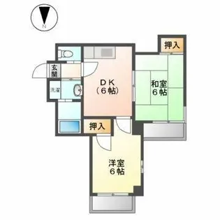グレースホリベ5【305号室】の間取り