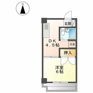 SANFABIAN【301号室】の間取り