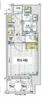 ジアコスモ九条シエル【8階】の間取り