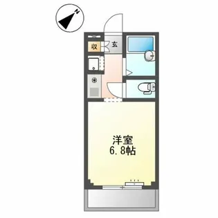 MATSUKAZE【2階】の間取り