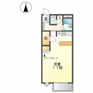 ファーストレジデンス【3階】の間取り