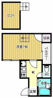 パティオライブ【3階】の間取り