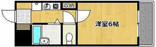 ルックハイツⅡ【3階】の間取り