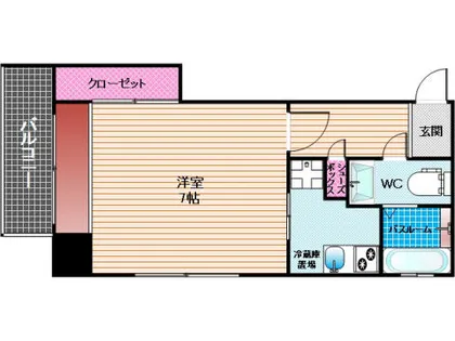 エステートモア高宮通り【1001号室】の間取り