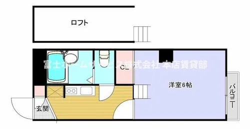 ネオメゾン安立【2階】の間取り