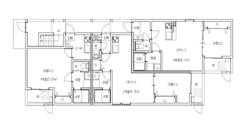 コレットノブ博多駅南【3階】の間取り