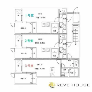 福岡県福岡市城南区梅林2丁目【アパート】の間取り