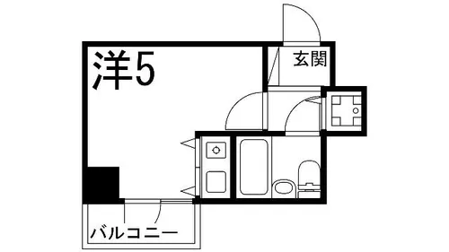 朝日プラザサウスコア姫路【604号室】の間取り