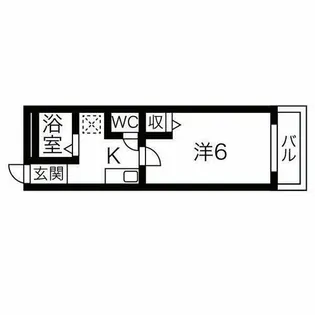 グリーンプラザ城東【5階】の間取り