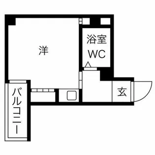 エクセル大野芝【5階】の間取り