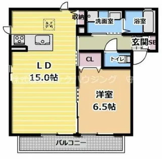 シャーメゾン千林【1階】の間取り