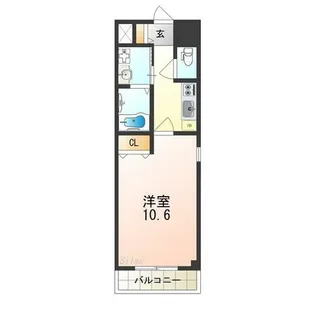 TKアンバーコート野尻【2階】の間取り